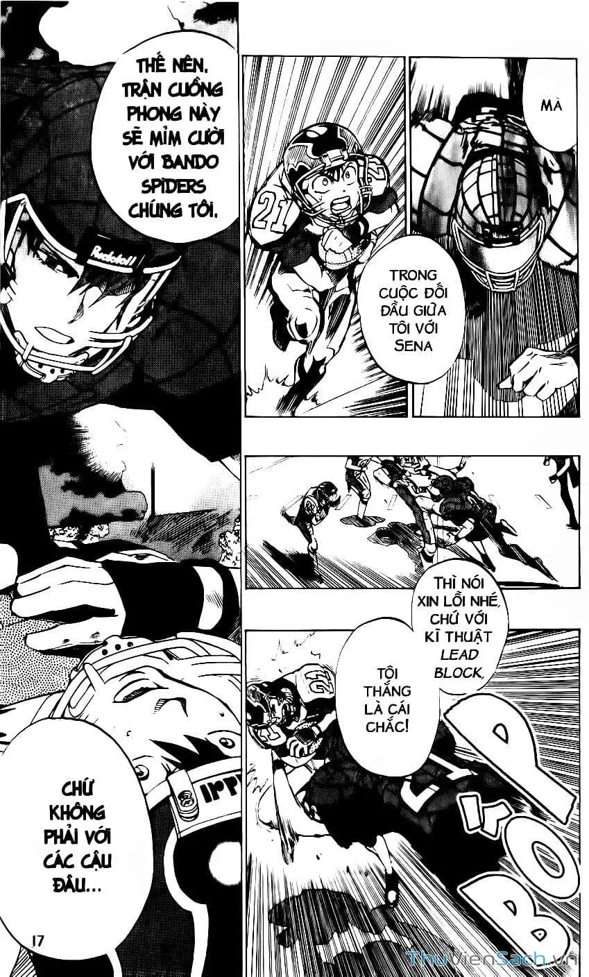Truyện Tranh Lá Chắn Mắt - Eyeshield 21 trang 6