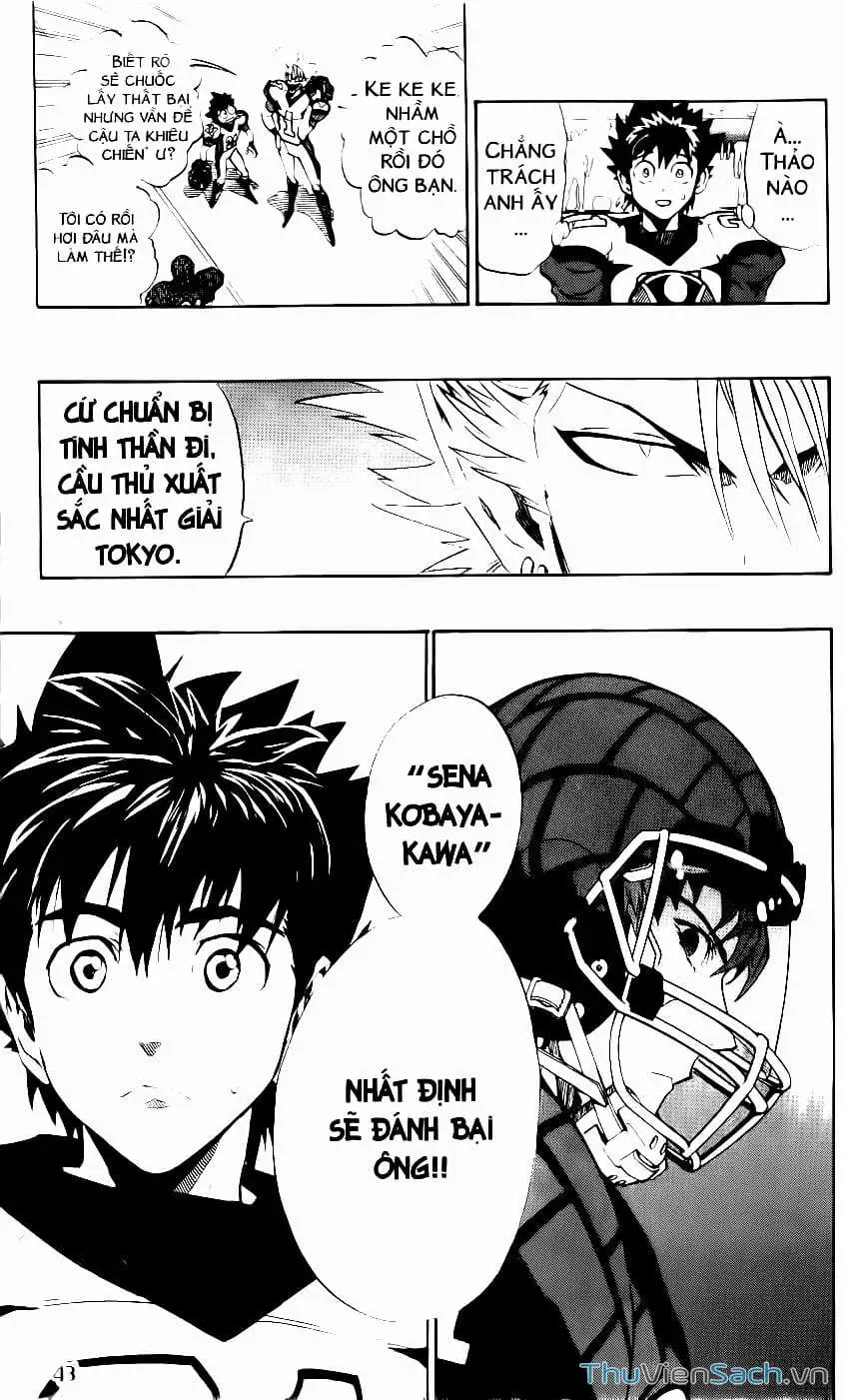 Truyện Tranh Lá Chắn Mắt - Eyeshield 21 trang 6