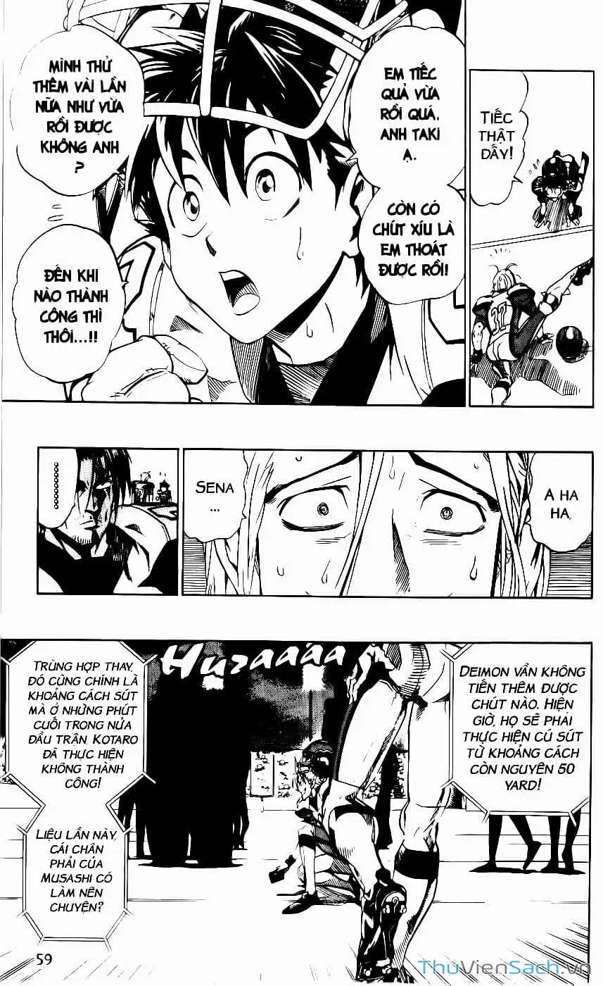 Truyện Tranh Lá Chắn Mắt - Eyeshield 21 trang 6