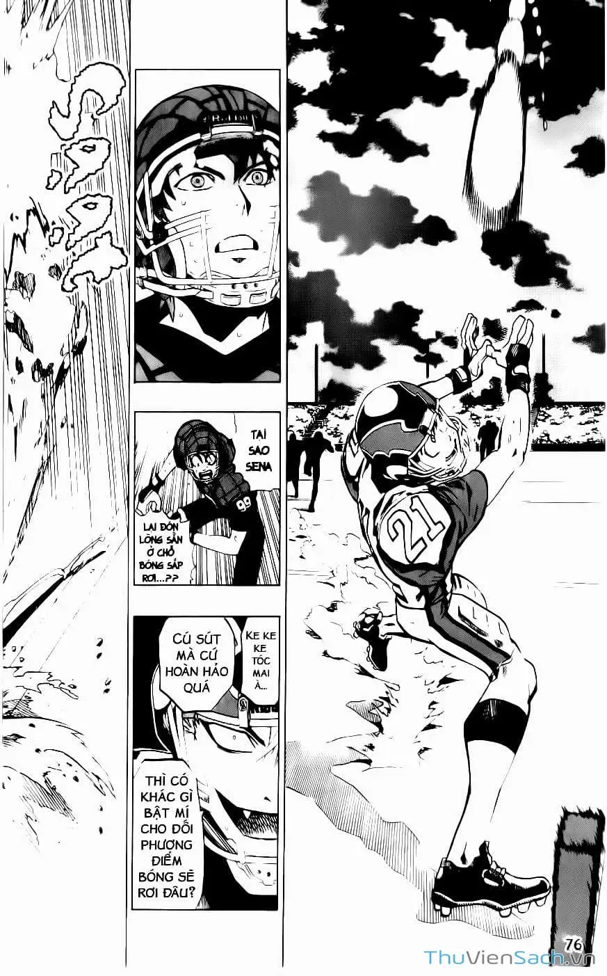 Truyện Tranh Lá Chắn Mắt - Eyeshield 21 trang 6