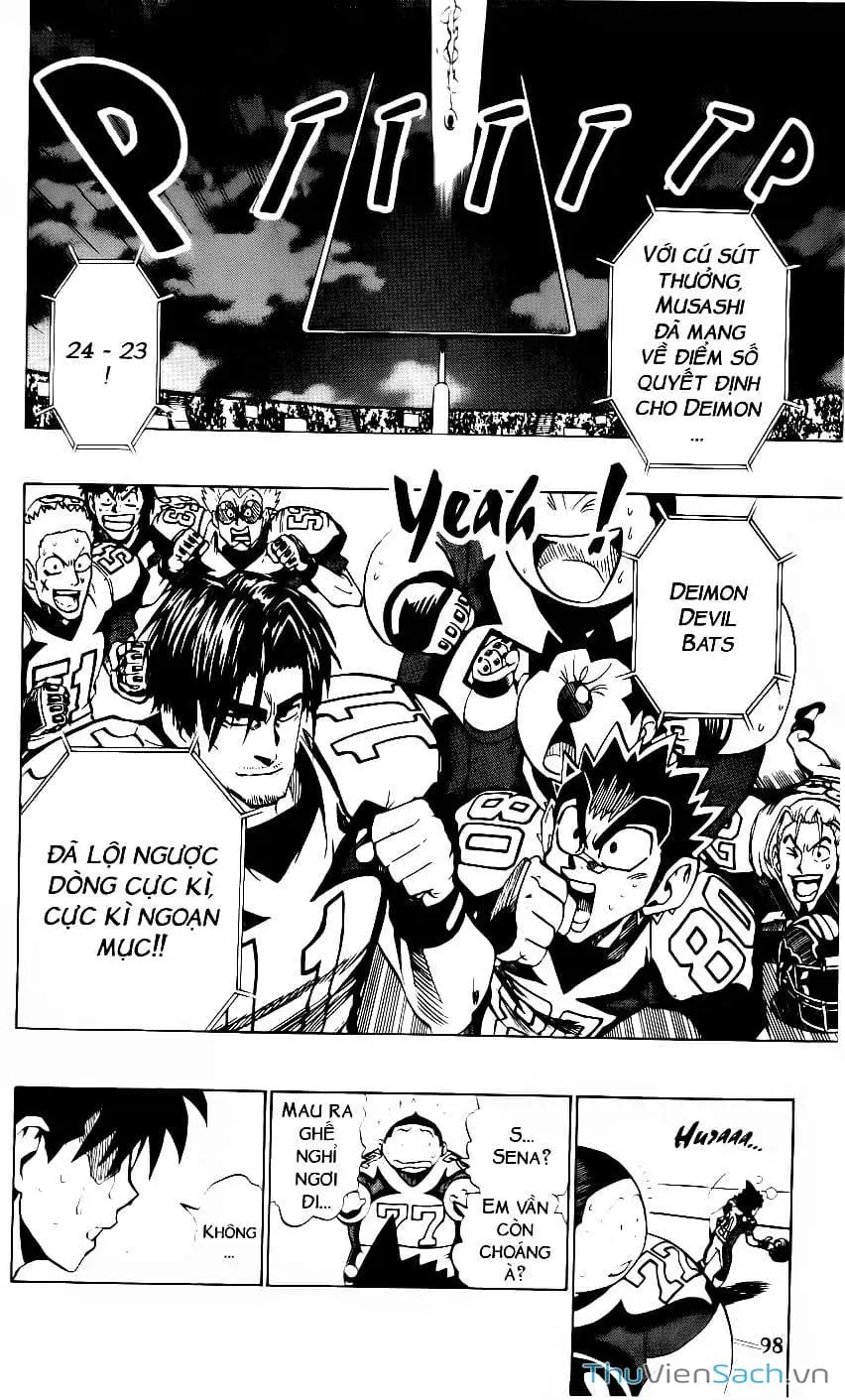 Truyện Tranh Lá Chắn Mắt - Eyeshield 21 trang 6