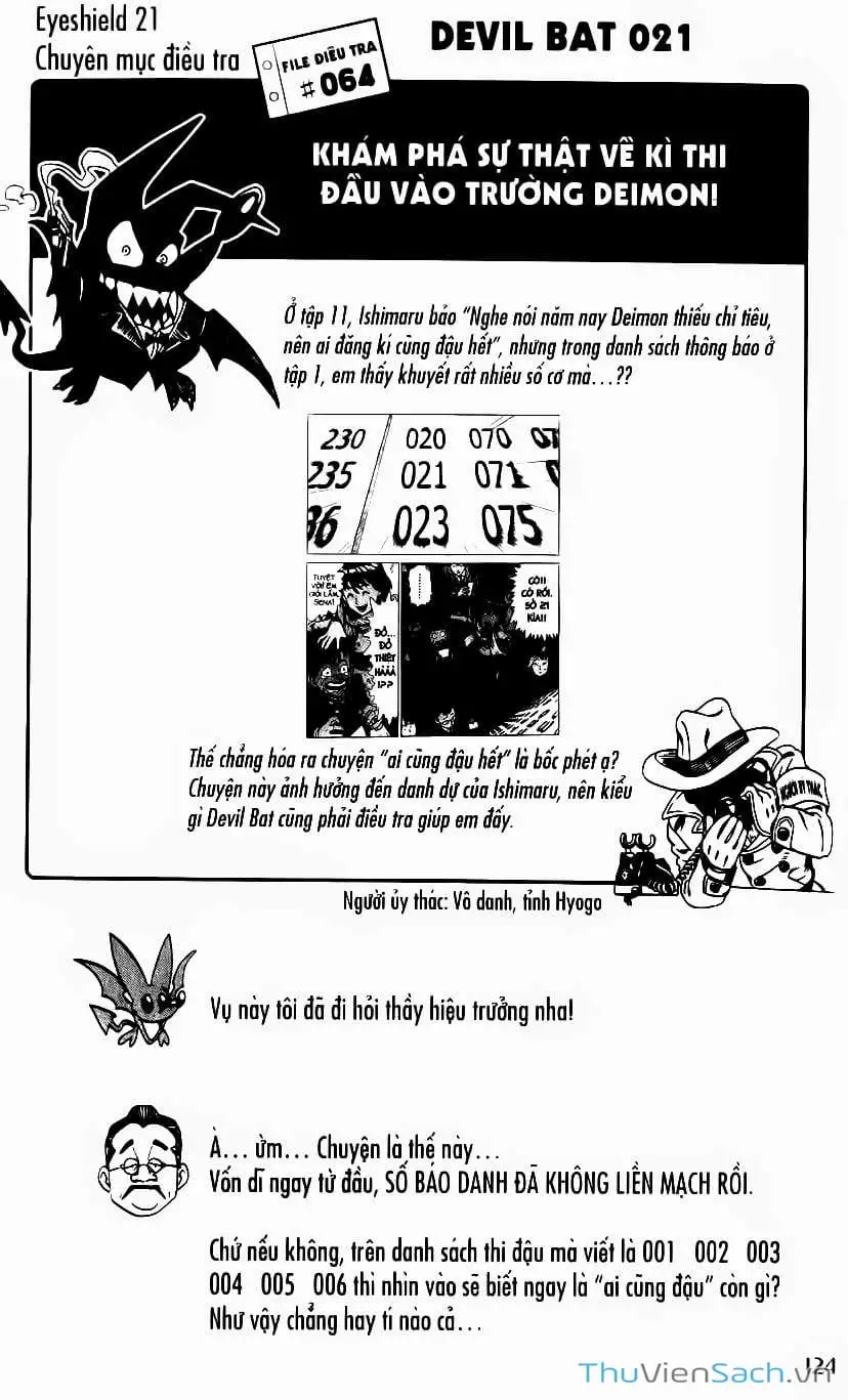 Truyện Tranh Lá Chắn Mắt - Eyeshield 21 trang 6