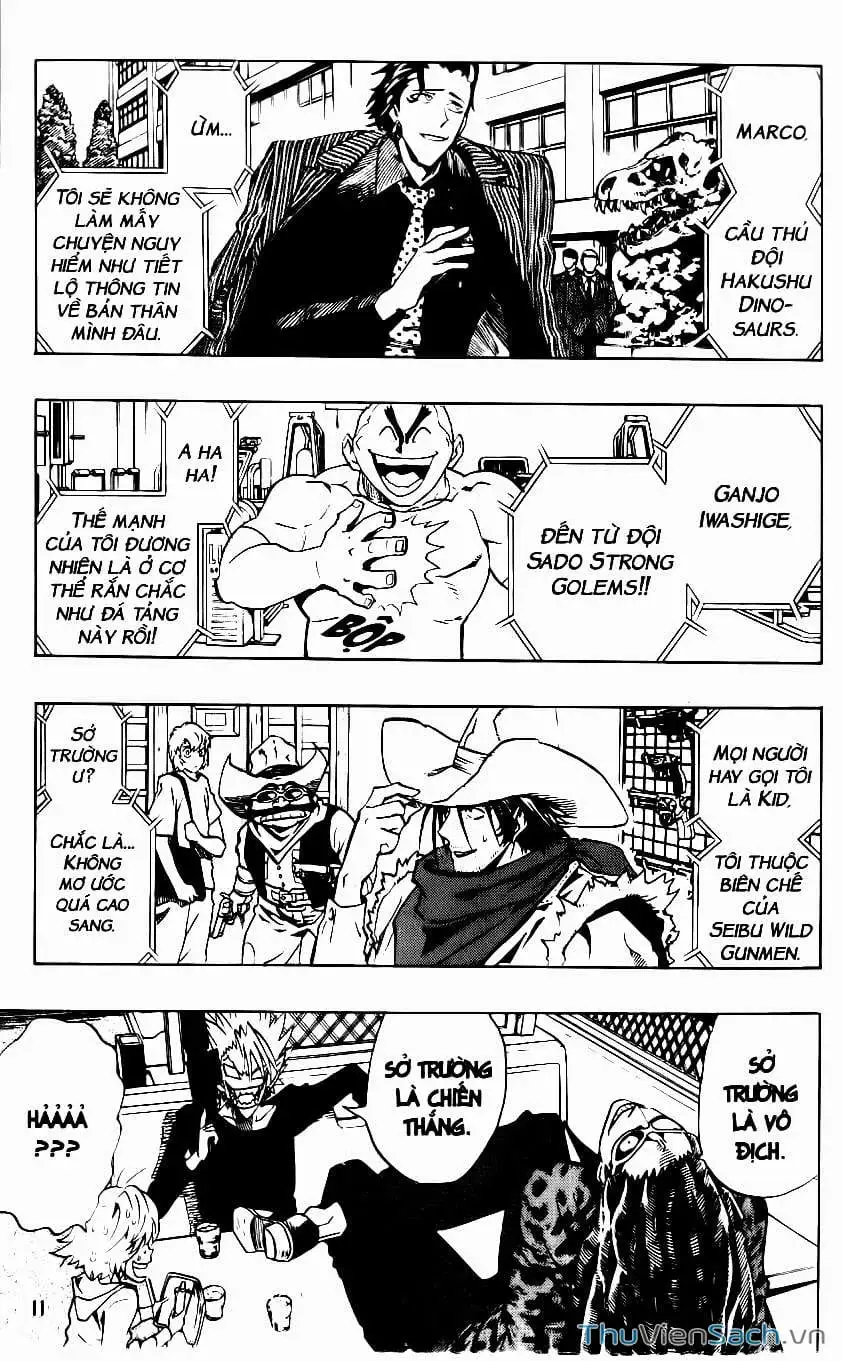 Truyện Tranh Lá Chắn Mắt - Eyeshield 21 trang 6