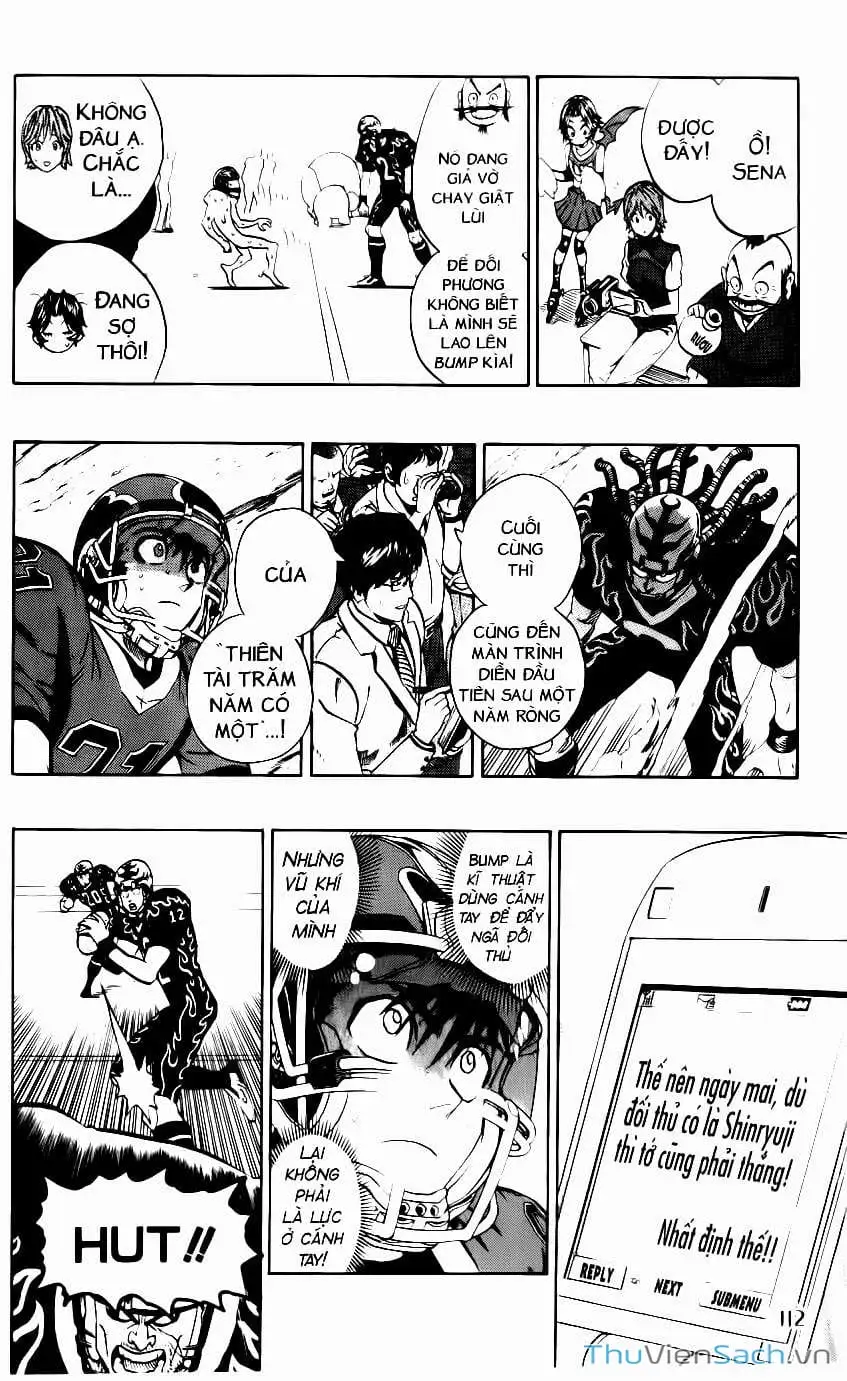 Truyện Tranh Lá Chắn Mắt - Eyeshield 21 trang 6