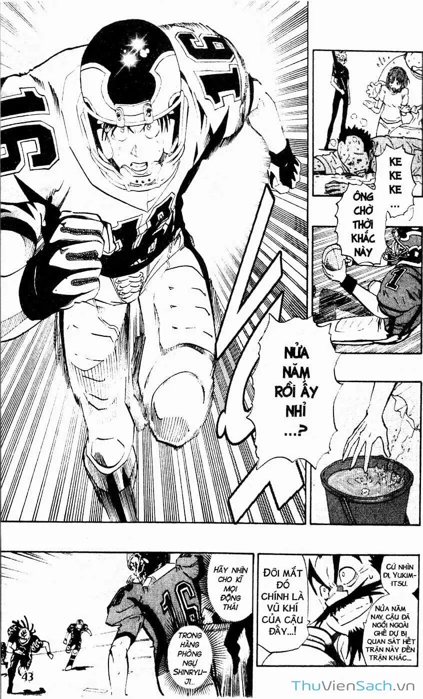 Truyện Tranh Lá Chắn Mắt - Eyeshield 21 trang 6
