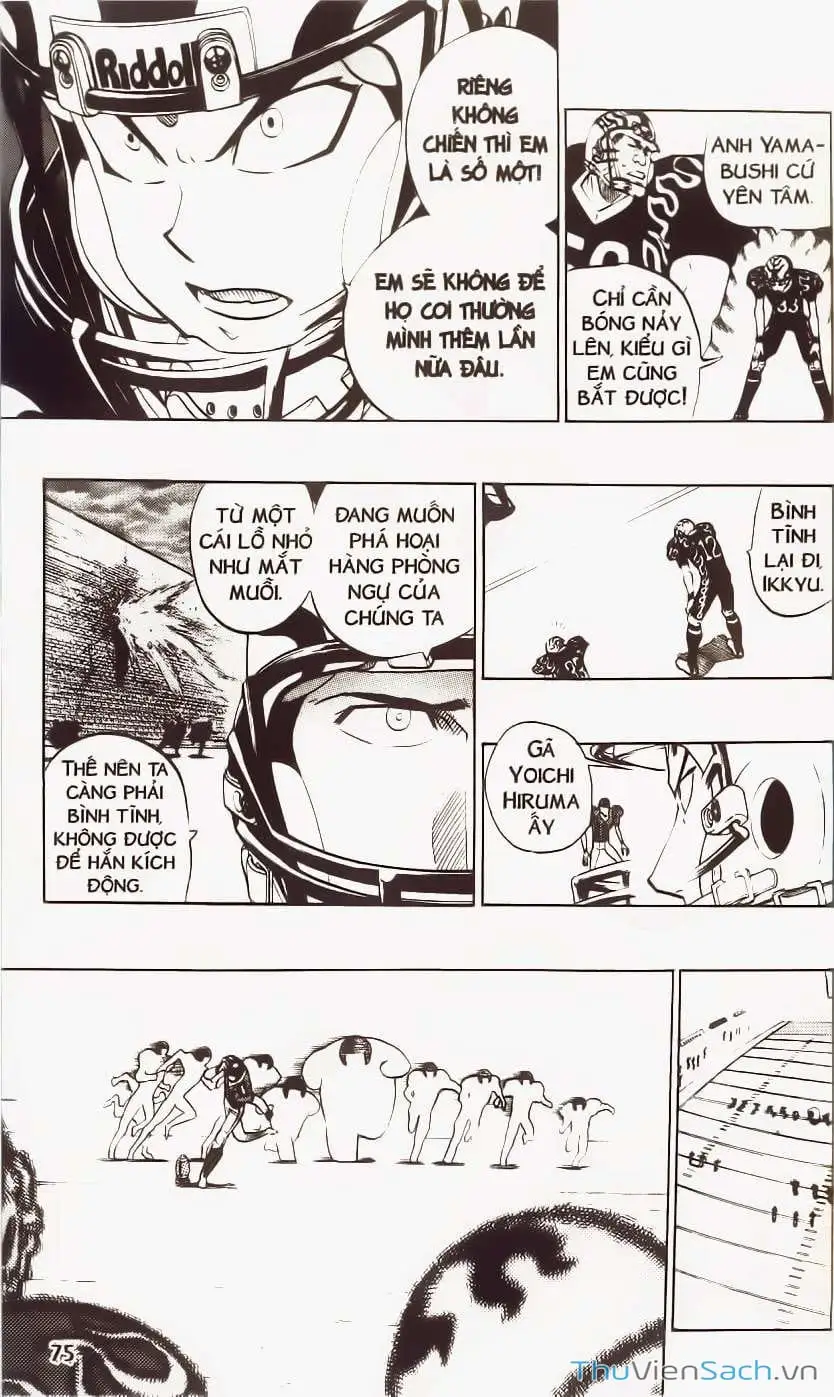 Truyện Tranh Lá Chắn Mắt - Eyeshield 21 trang 6