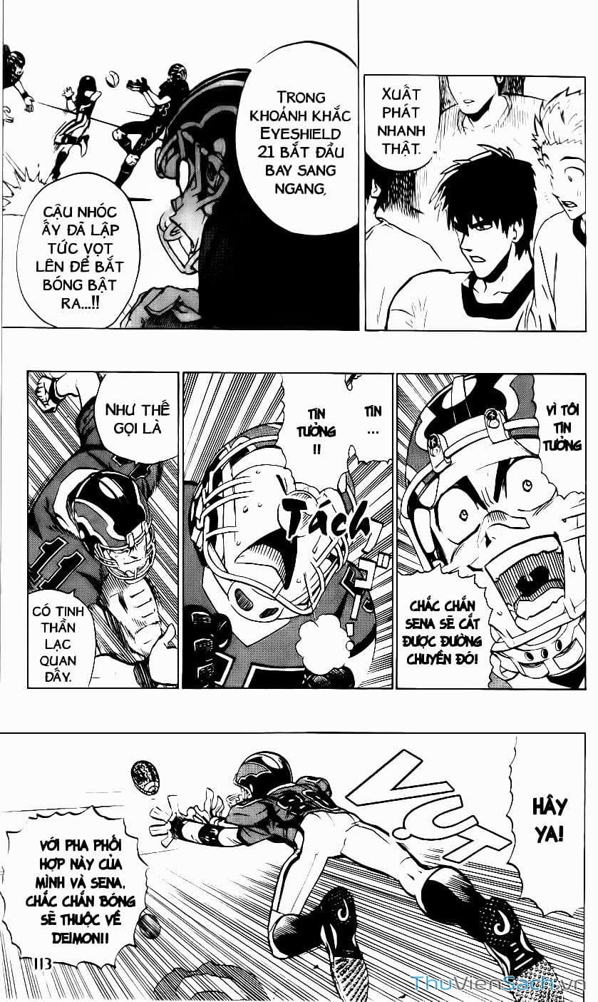 Truyện Tranh Lá Chắn Mắt - Eyeshield 21 trang 6