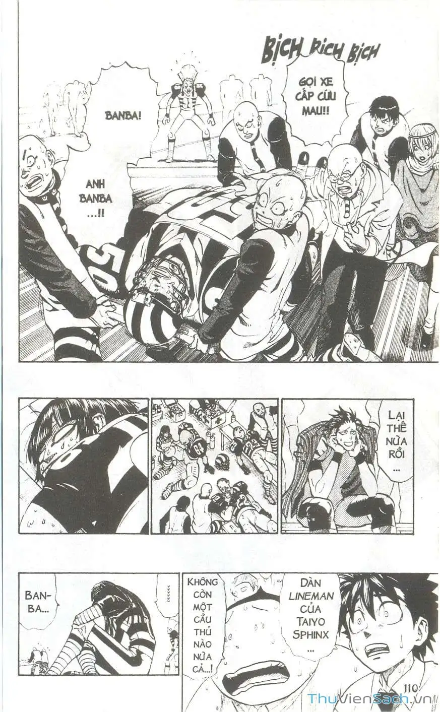Truyện Tranh Lá Chắn Mắt - Eyeshield 21 trang 6