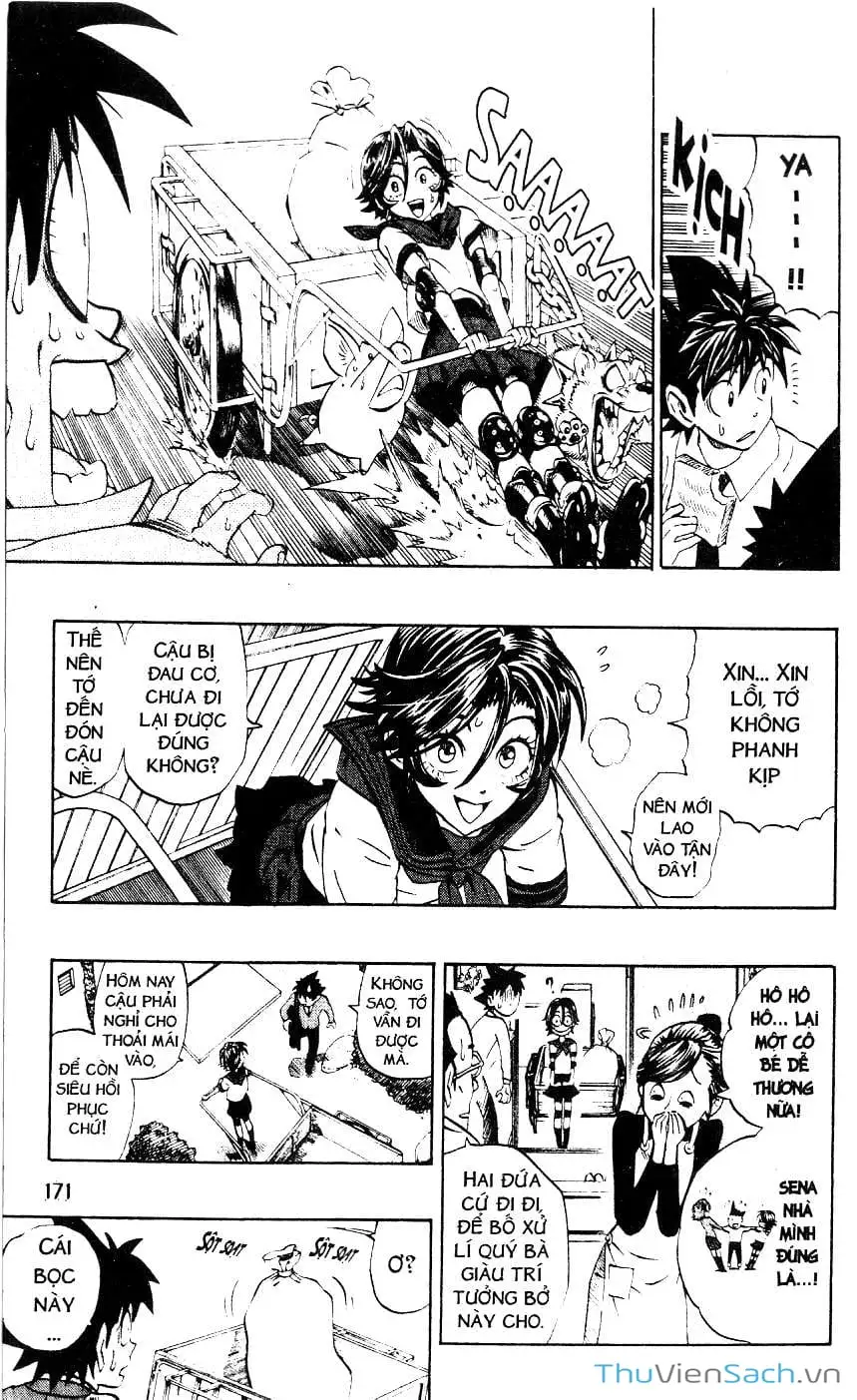 Truyện Tranh Lá Chắn Mắt - Eyeshield 21 trang 6