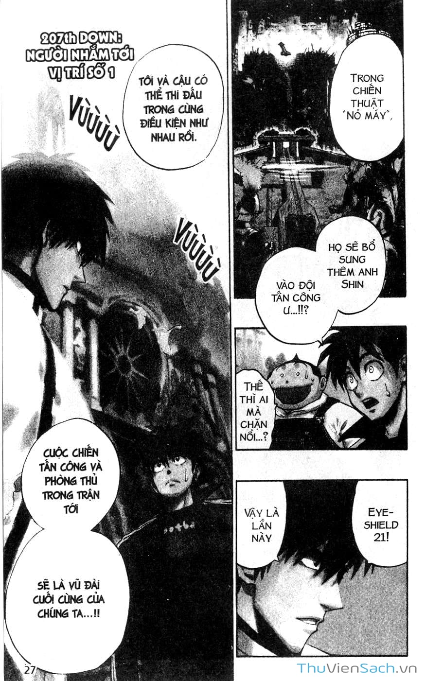 Truyện Tranh Lá Chắn Mắt - Eyeshield 21 trang 6