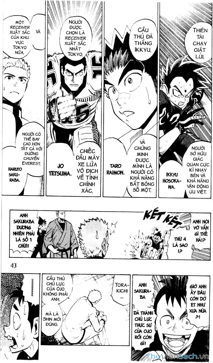 Truyện Tranh Lá Chắn Mắt - Eyeshield 21 trang 6