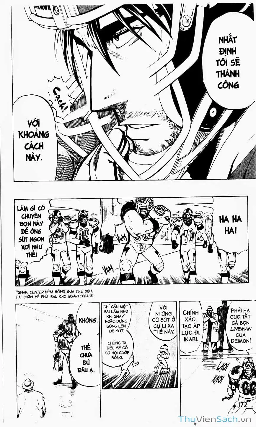Truyện Tranh Lá Chắn Mắt - Eyeshield 21 trang 6