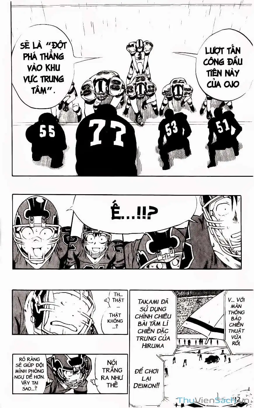 Truyện Tranh Lá Chắn Mắt - Eyeshield 21 trang 6