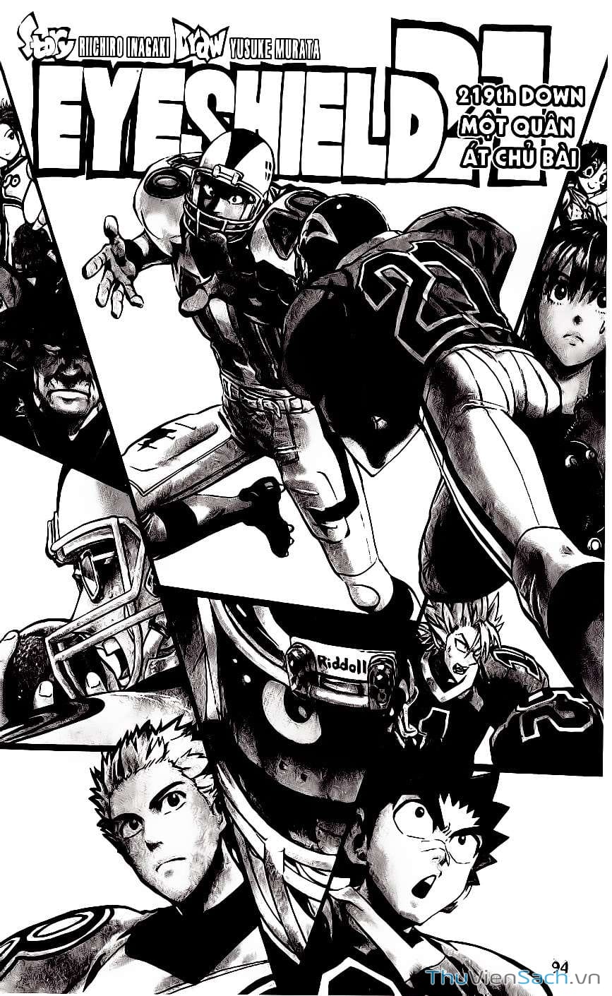 Truyện Tranh Lá Chắn Mắt - Eyeshield 21 trang 6