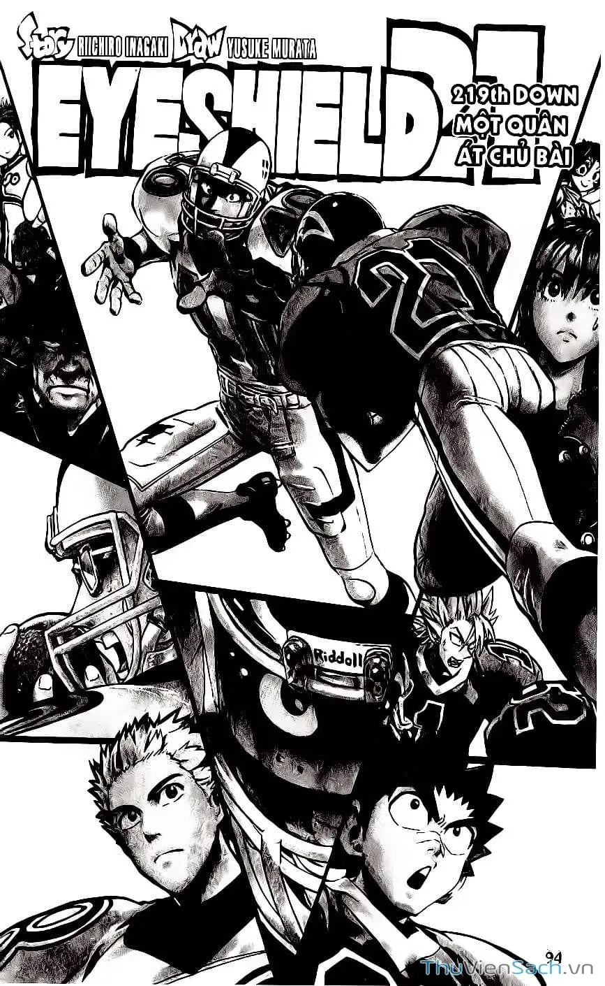 Truyện Tranh Lá Chắn Mắt - Eyeshield 21 trang 6