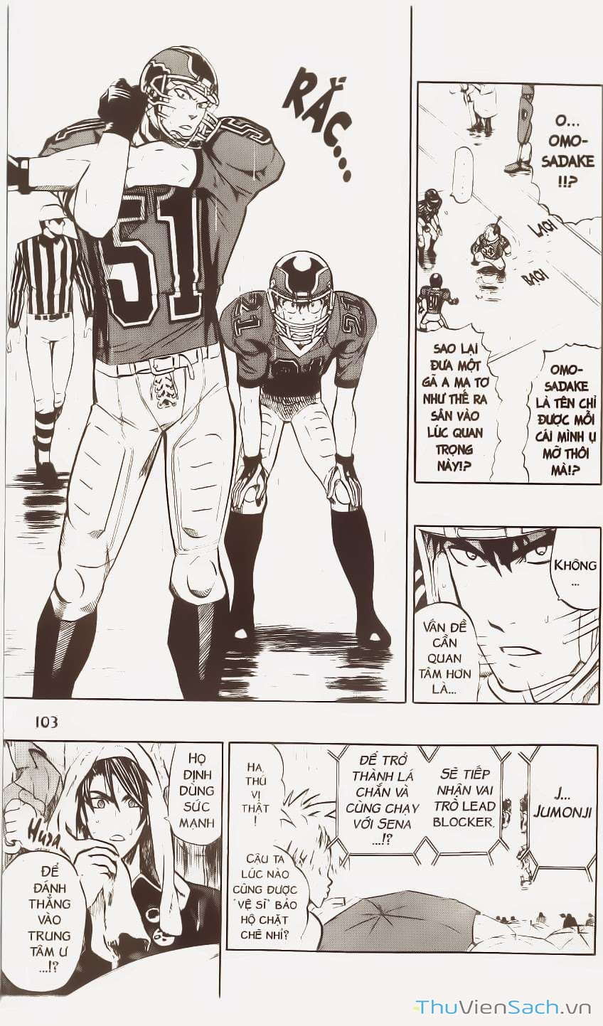 Truyện Tranh Lá Chắn Mắt - Eyeshield 21 trang 4345