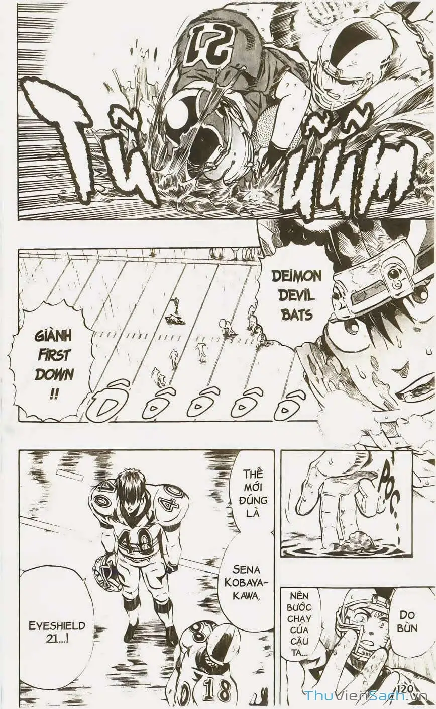 Truyện Tranh Lá Chắn Mắt - Eyeshield 21 trang 6