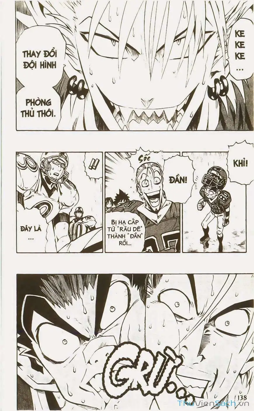 Truyện Tranh Lá Chắn Mắt - Eyeshield 21 trang 6