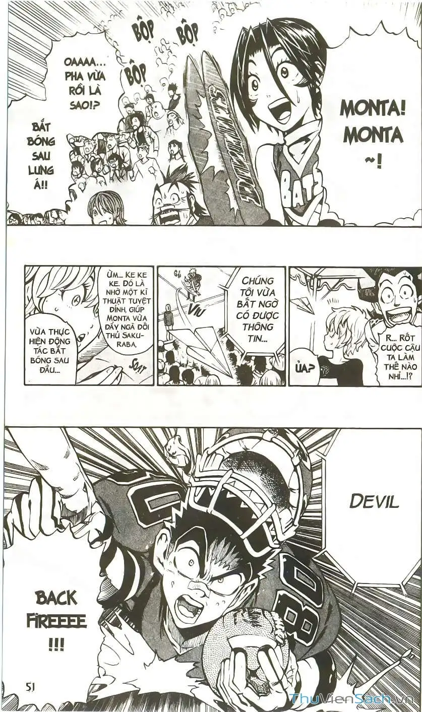 Truyện Tranh Lá Chắn Mắt - Eyeshield 21 trang 6
