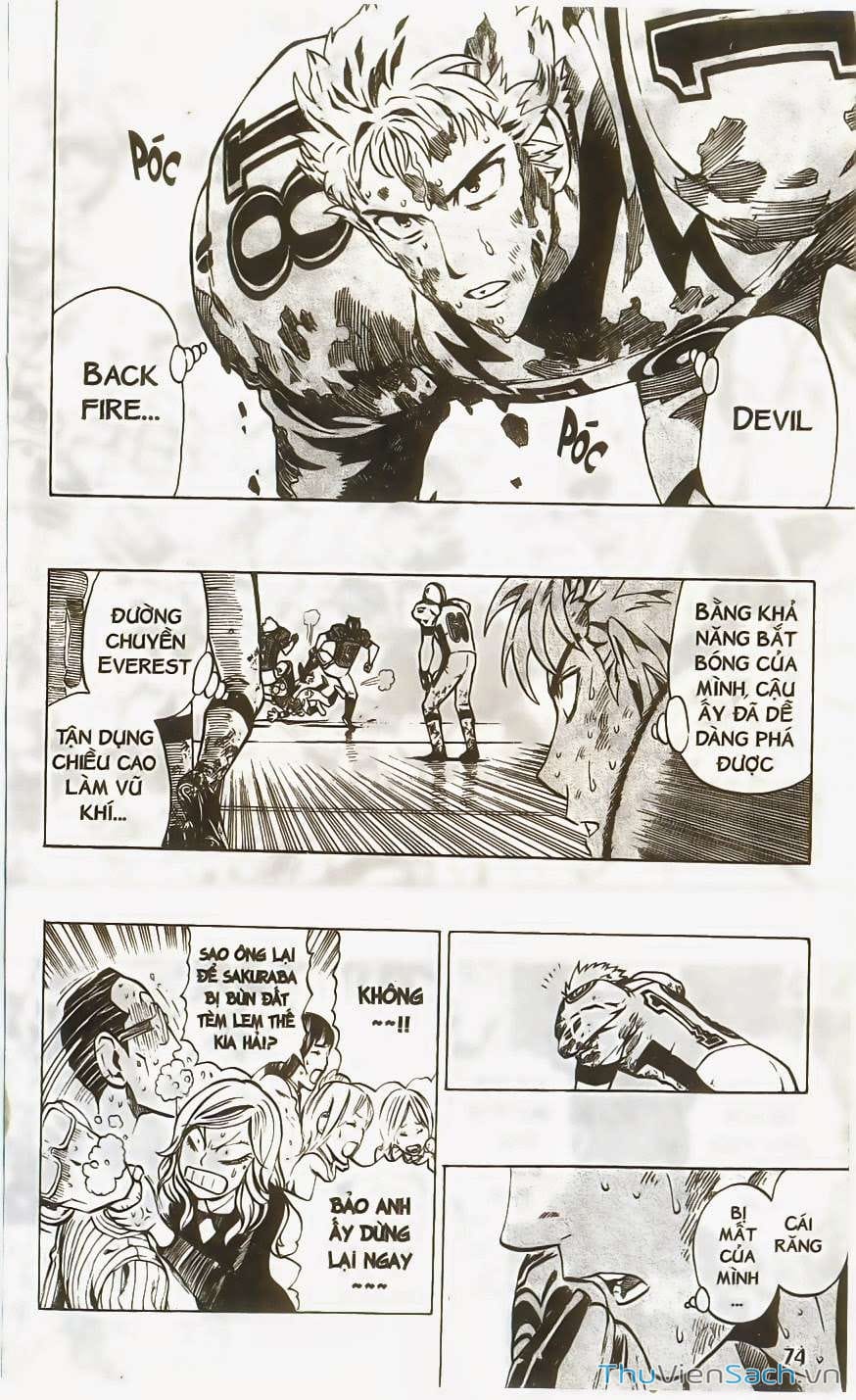Truyện Tranh Lá Chắn Mắt - Eyeshield 21 trang 6