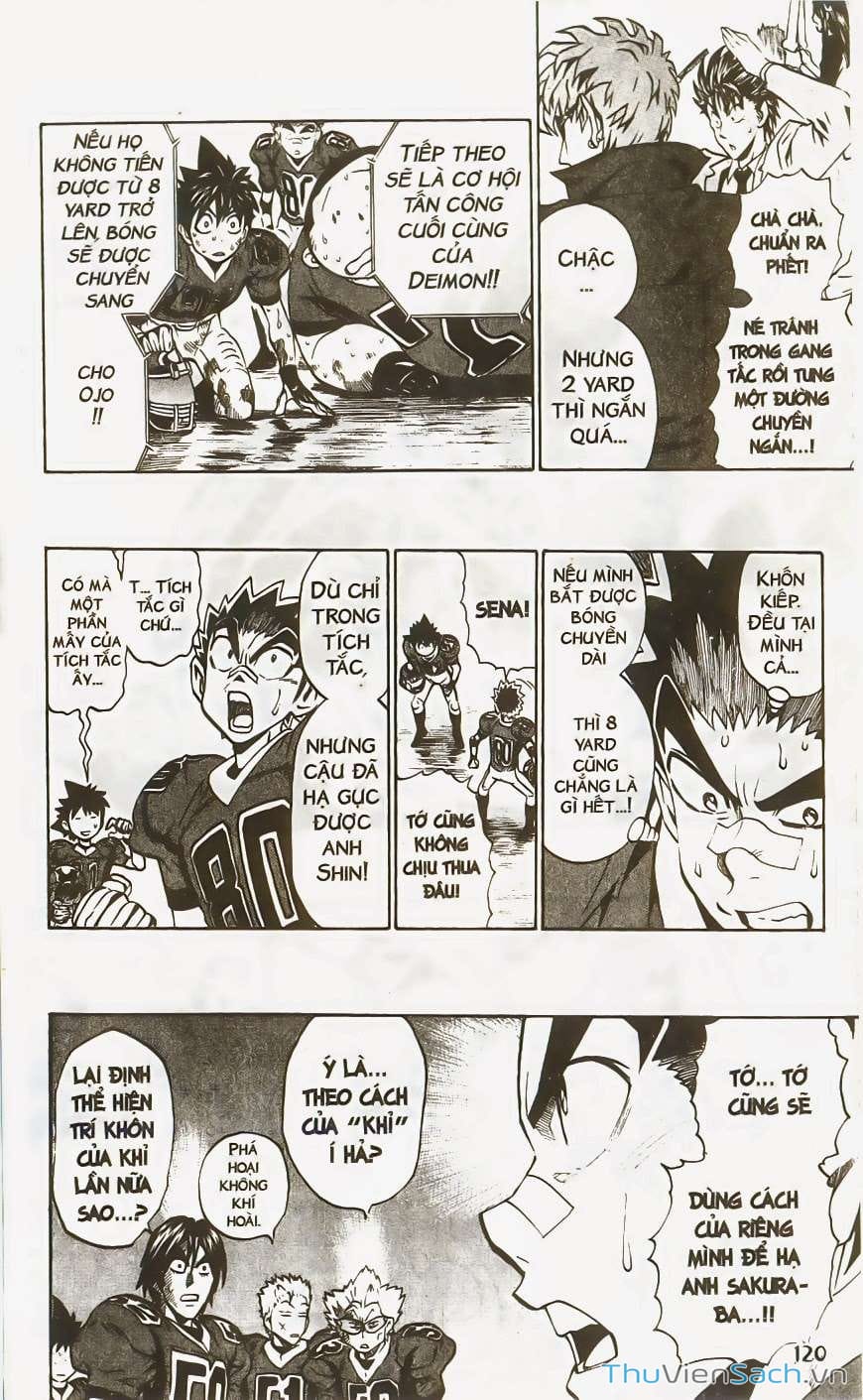 Truyện Tranh Lá Chắn Mắt - Eyeshield 21 trang 6