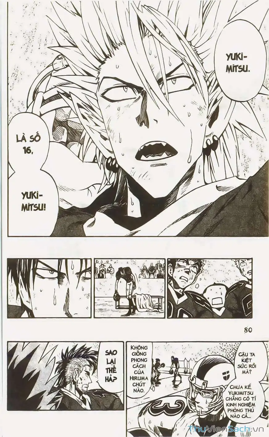 Truyện Tranh Lá Chắn Mắt - Eyeshield 21 trang 6