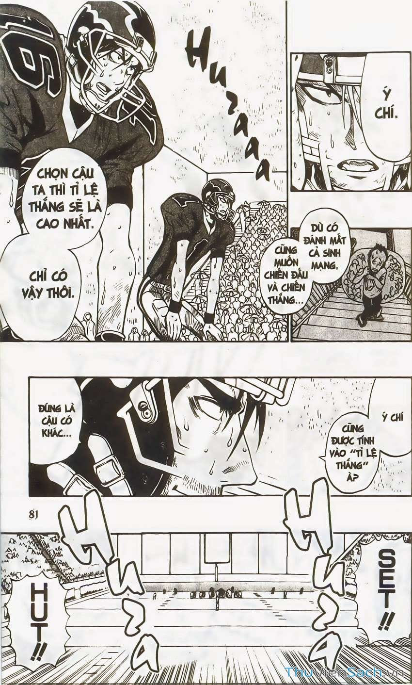 Truyện Tranh Lá Chắn Mắt - Eyeshield 21 trang 6