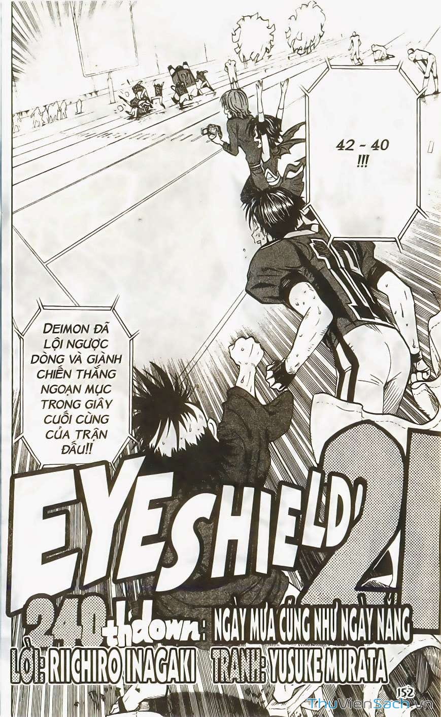 Truyện Tranh Lá Chắn Mắt - Eyeshield 21 trang 6