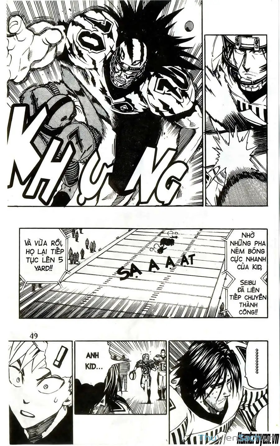 Truyện Tranh Lá Chắn Mắt - Eyeshield 21 trang 6