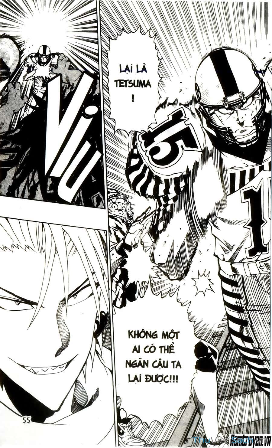 Truyện Tranh Lá Chắn Mắt - Eyeshield 21 trang 6