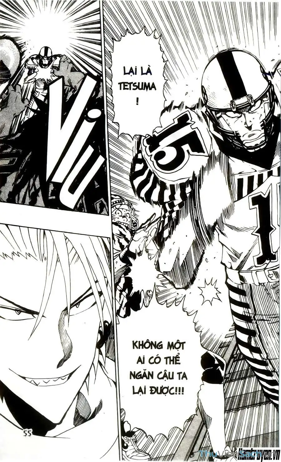 Truyện Tranh Lá Chắn Mắt - Eyeshield 21 trang 6