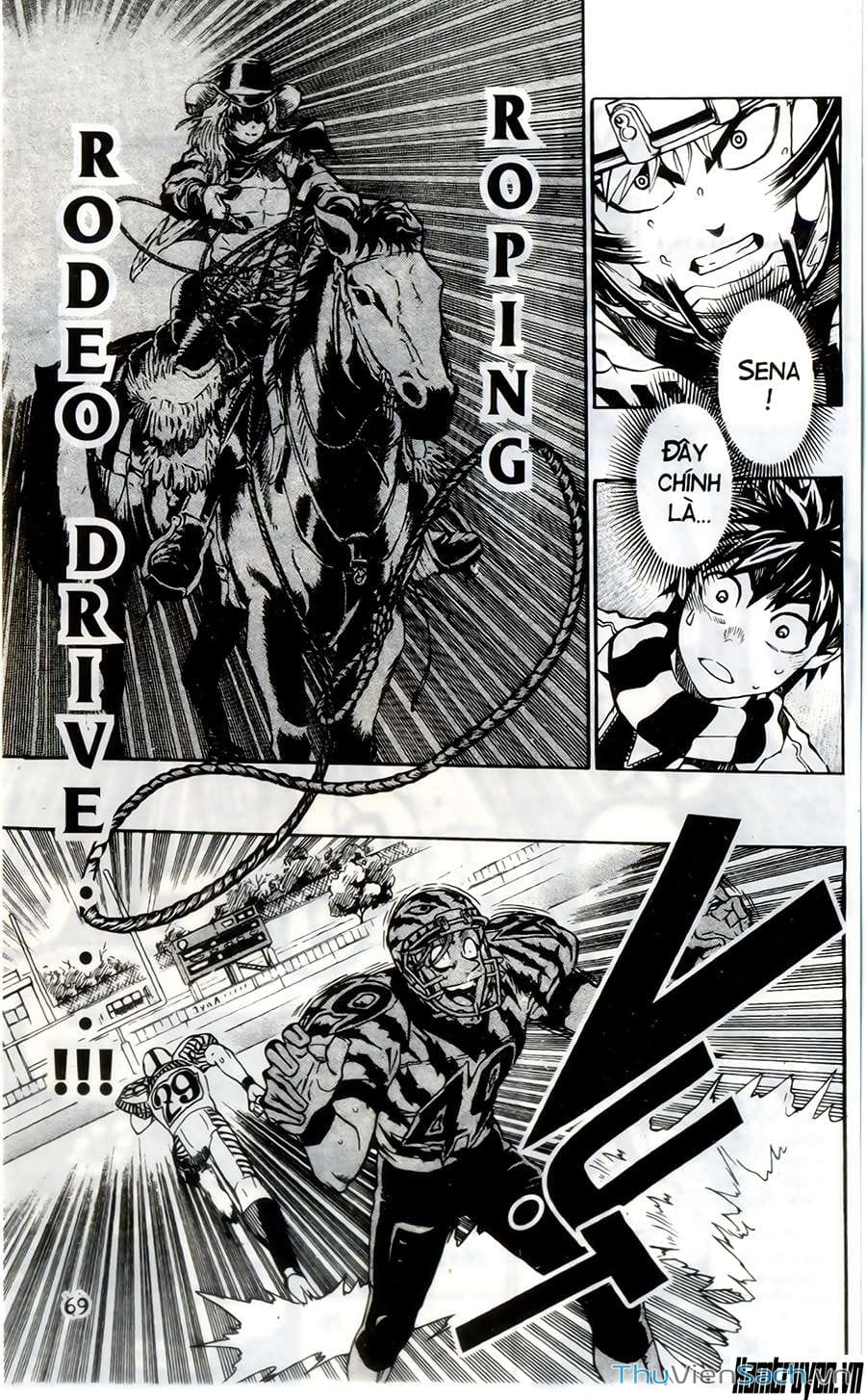 Truyện Tranh Lá Chắn Mắt - Eyeshield 21 trang 6