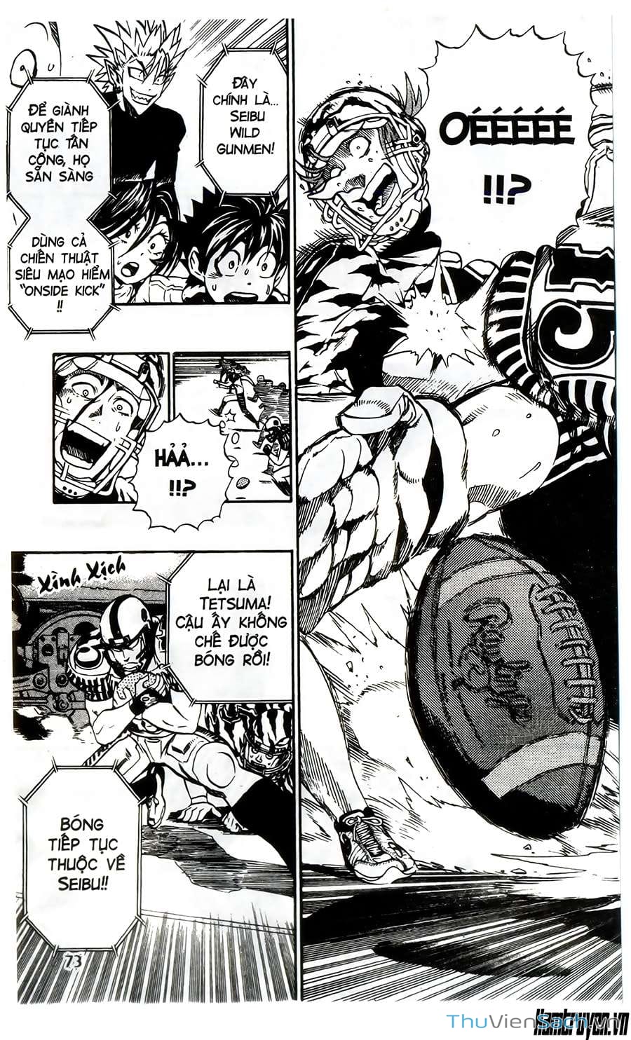 Truyện Tranh Lá Chắn Mắt - Eyeshield 21 trang 6