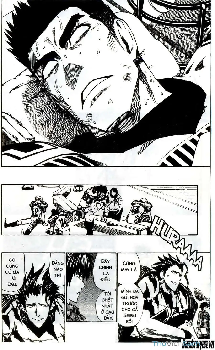 Truyện Tranh Lá Chắn Mắt - Eyeshield 21 trang 6