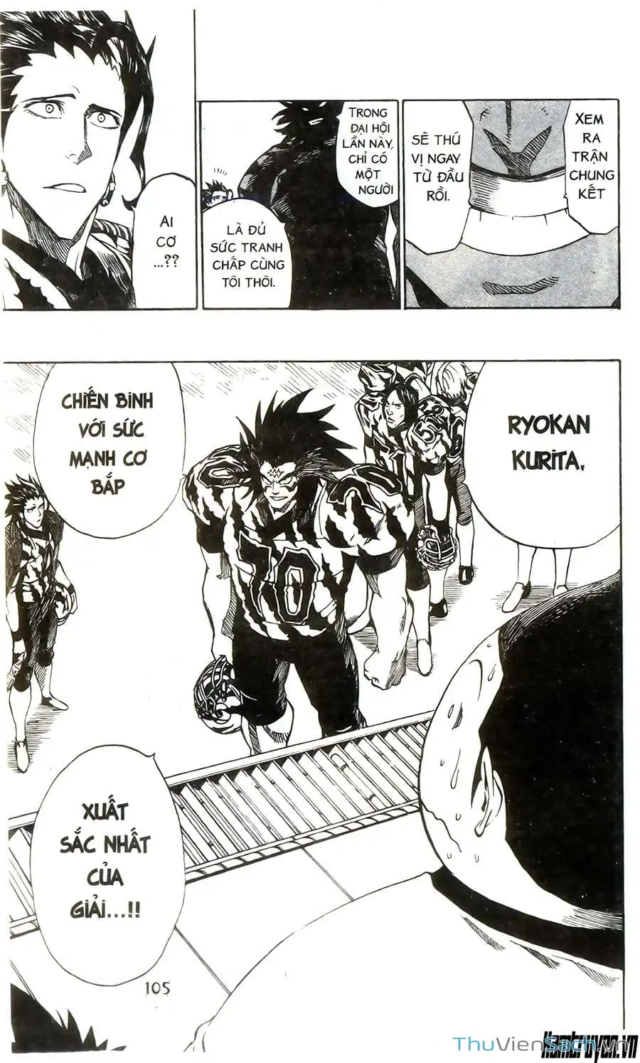 Truyện Tranh Lá Chắn Mắt - Eyeshield 21 trang 6