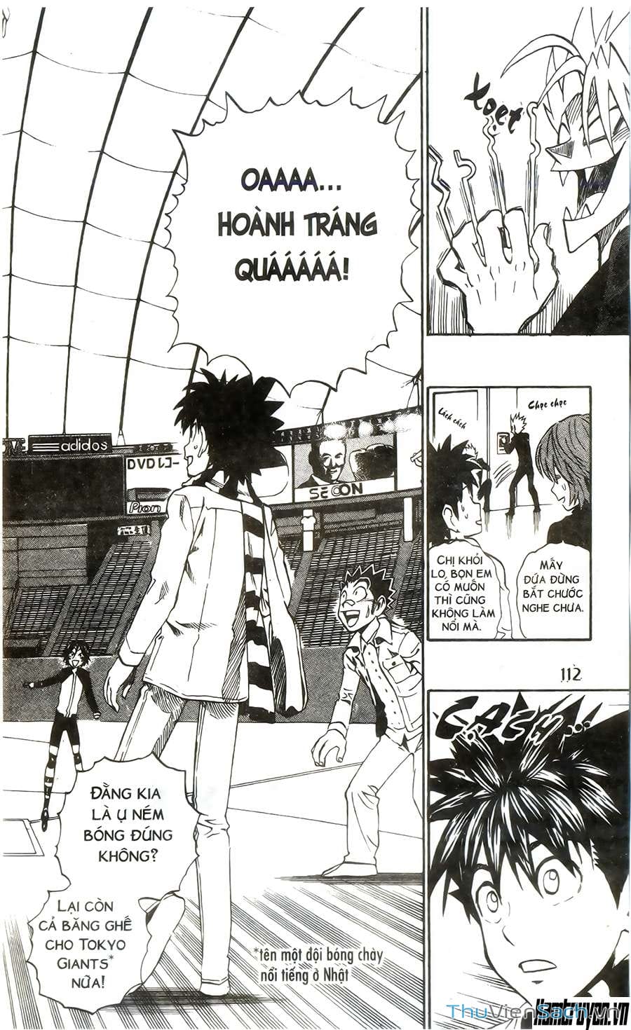 Truyện Tranh Lá Chắn Mắt - Eyeshield 21 trang 6