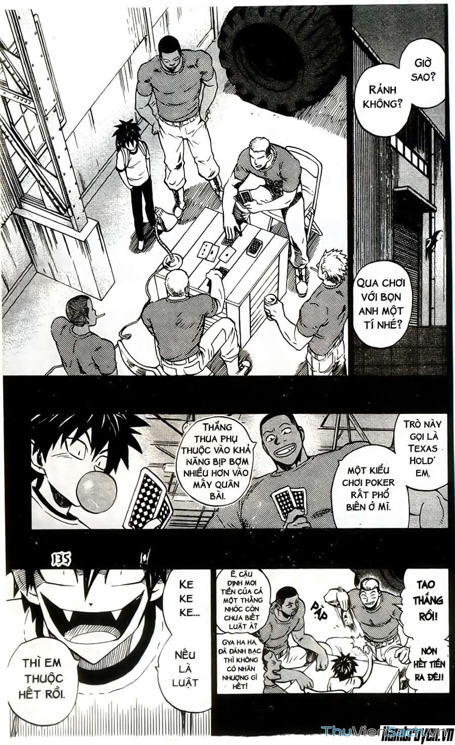 Truyện Tranh Lá Chắn Mắt - Eyeshield 21 trang 6