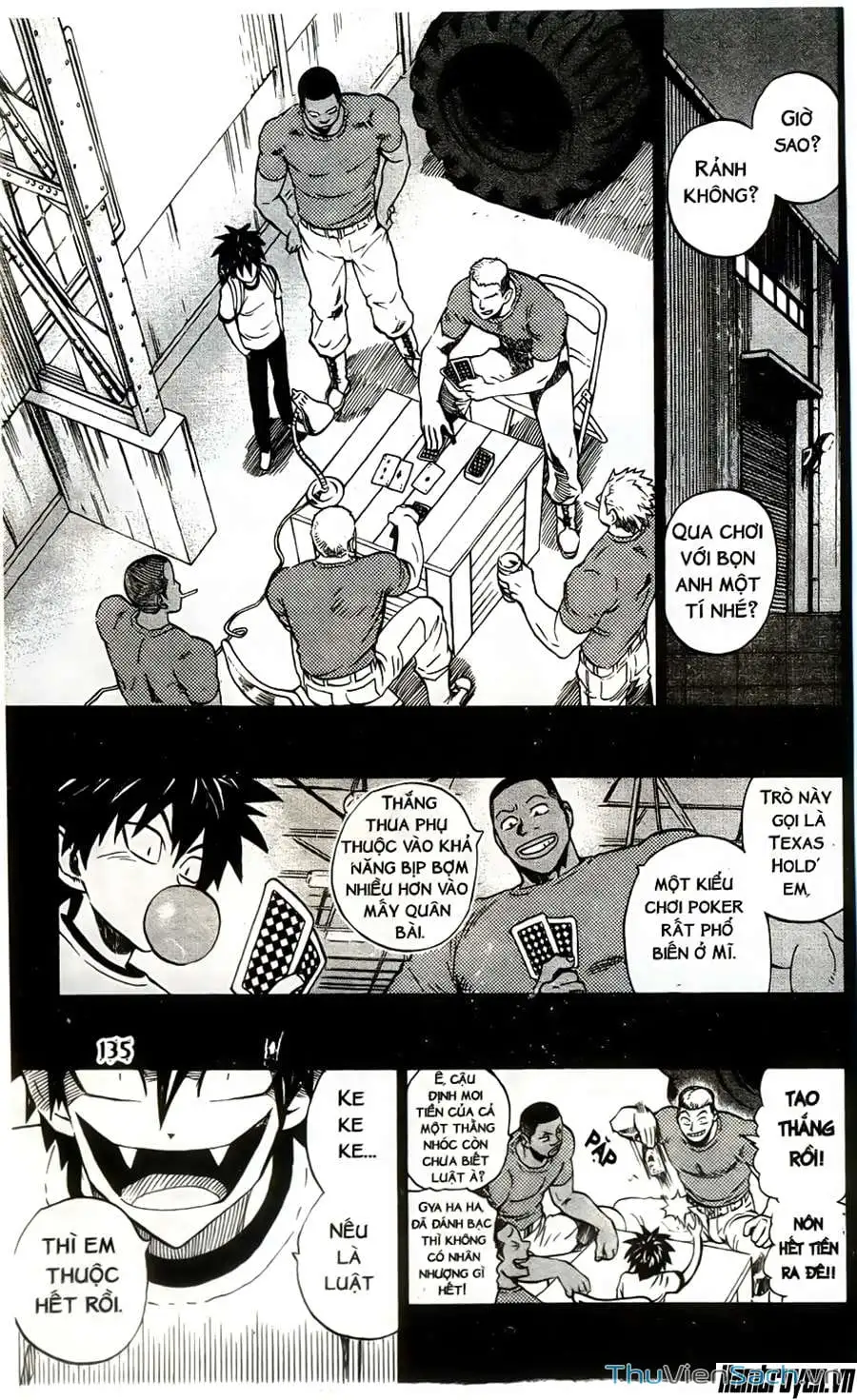 Truyện Tranh Lá Chắn Mắt - Eyeshield 21 trang 6