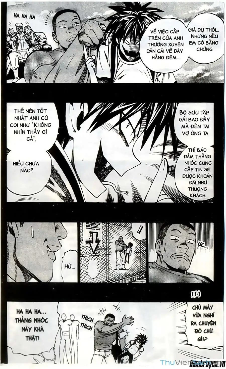 Truyện Tranh Lá Chắn Mắt - Eyeshield 21 trang 6