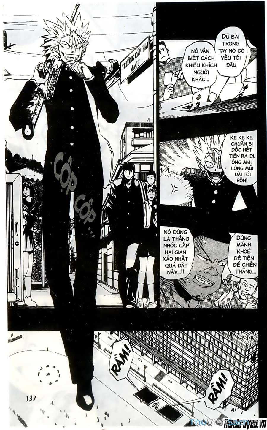 Truyện Tranh Lá Chắn Mắt - Eyeshield 21 trang 6