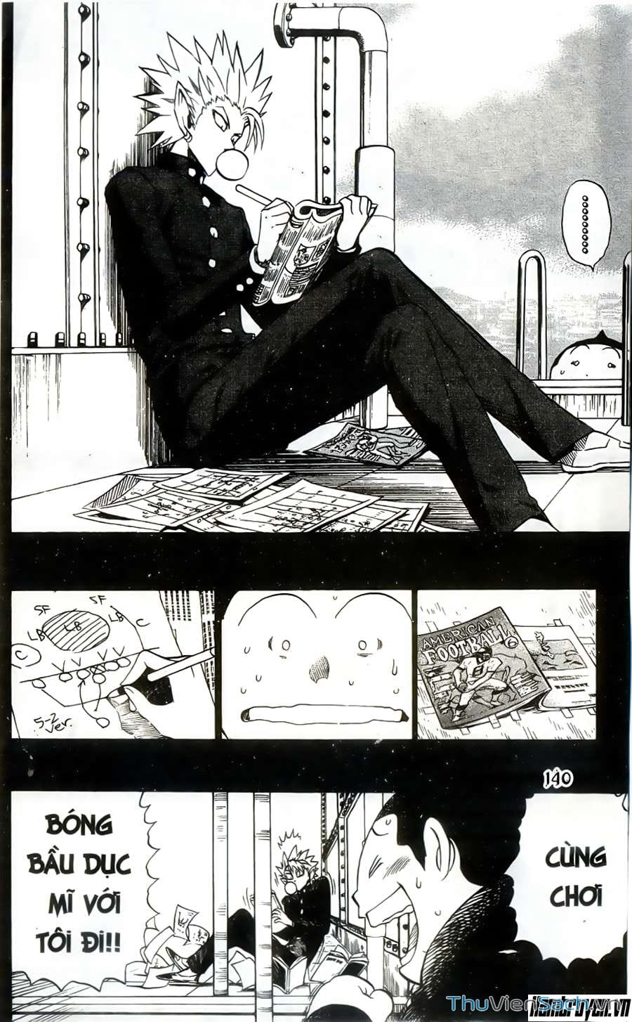 Truyện Tranh Lá Chắn Mắt - Eyeshield 21 trang 6