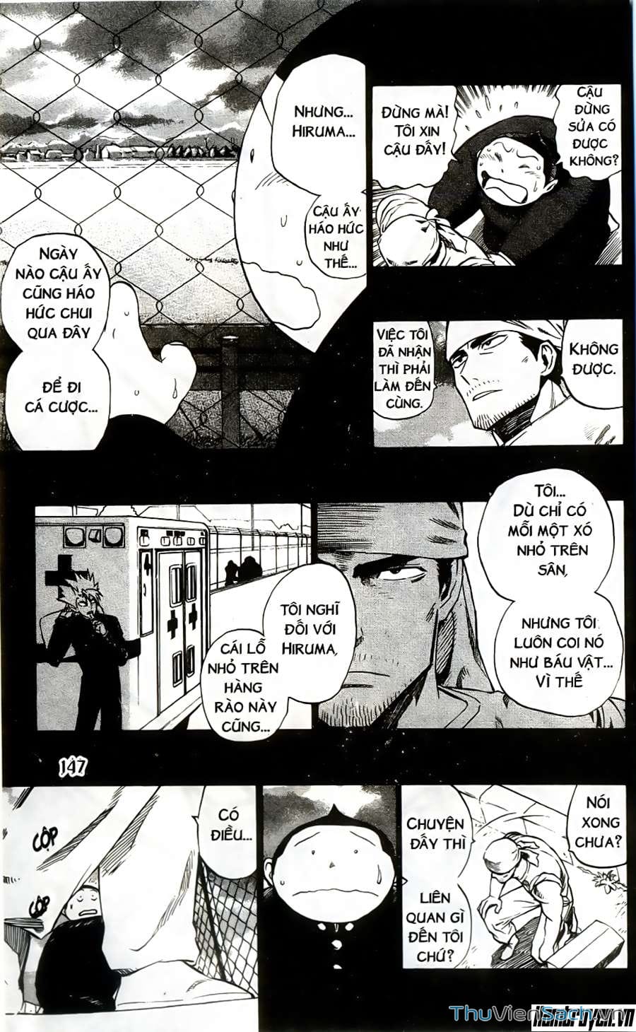 Truyện Tranh Lá Chắn Mắt - Eyeshield 21 trang 6