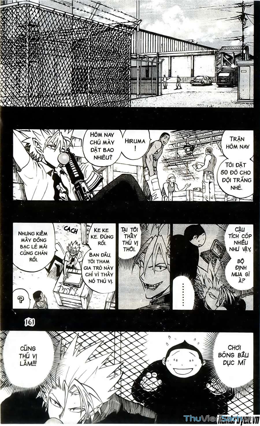 Truyện Tranh Lá Chắn Mắt - Eyeshield 21 trang 6