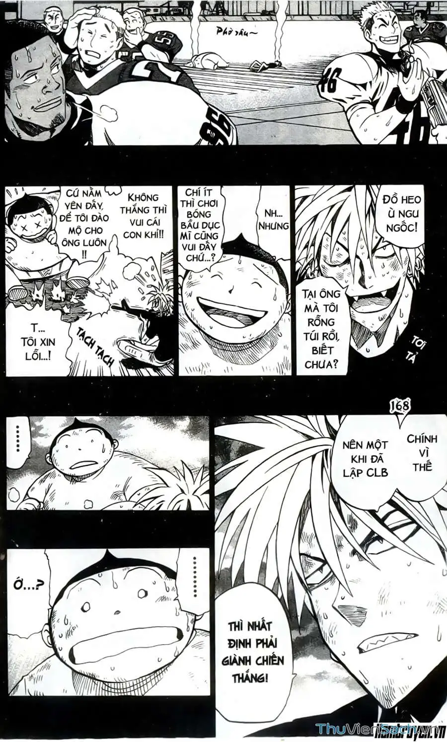 Truyện Tranh Lá Chắn Mắt - Eyeshield 21 trang 6
