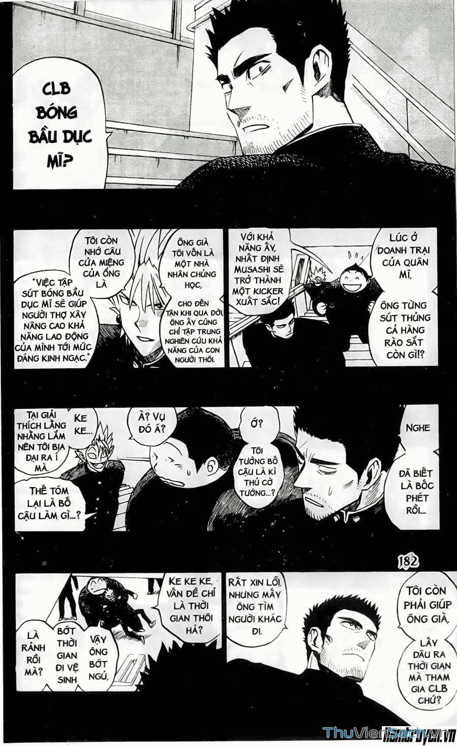 Truyện Tranh Lá Chắn Mắt - Eyeshield 21 trang 6