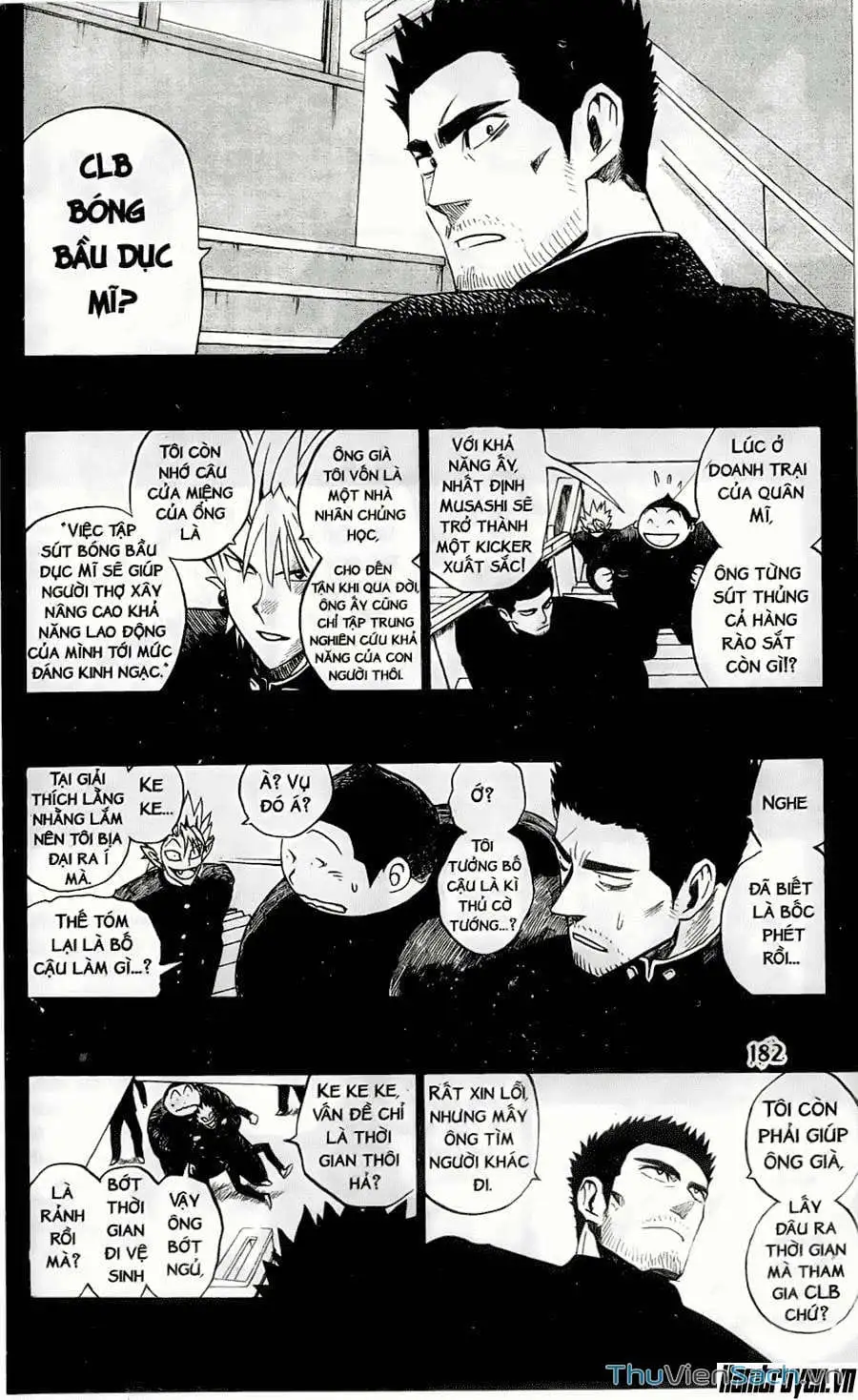 Truyện Tranh Lá Chắn Mắt - Eyeshield 21 trang 6