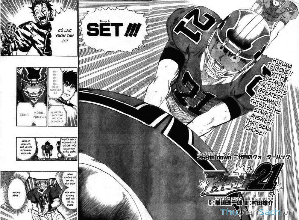 Truyện Tranh Lá Chắn Mắt - Eyeshield 21 trang 5118