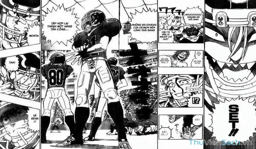 Truyện Tranh Lá Chắn Mắt - Eyeshield 21 trang 6
