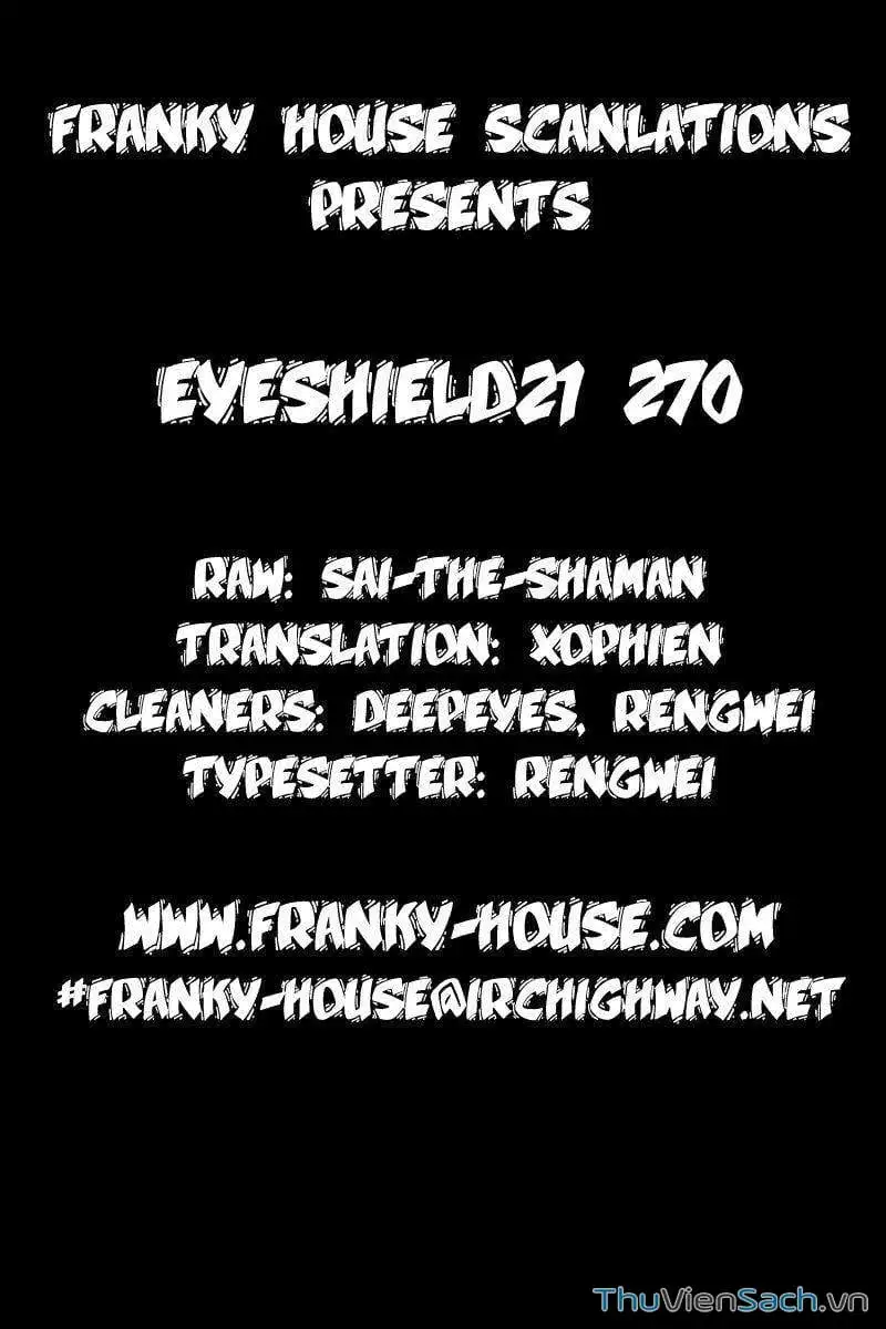 Truyện Tranh Lá Chắn Mắt - Eyeshield 21 trang 6