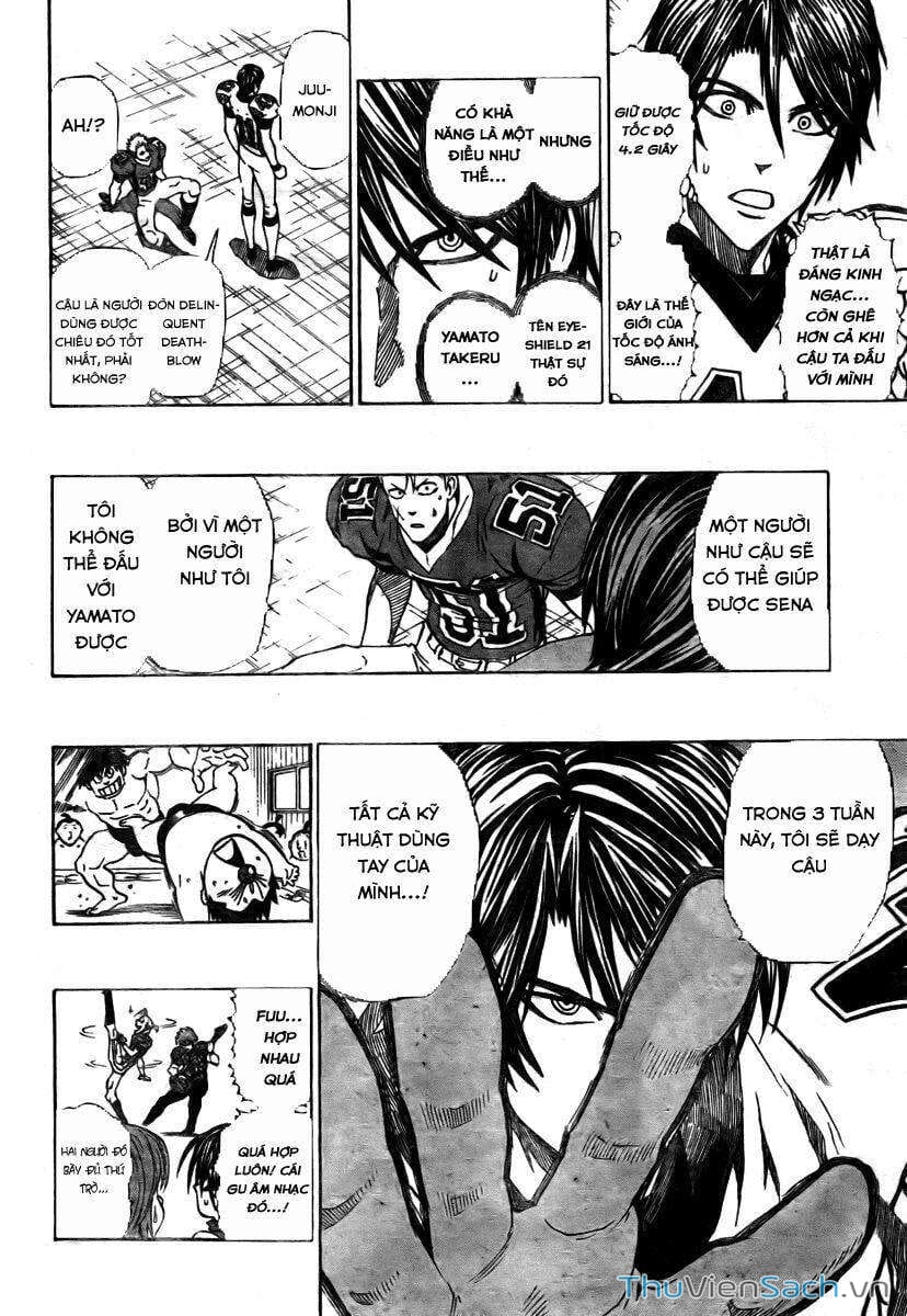 Truyện Tranh Lá Chắn Mắt - Eyeshield 21 trang 6